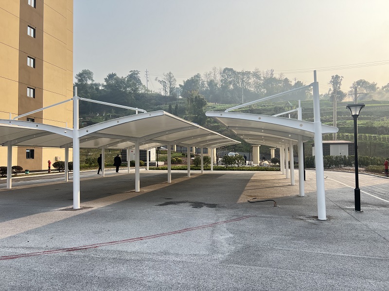 云南中医学院第二附属医院膜结构停车场