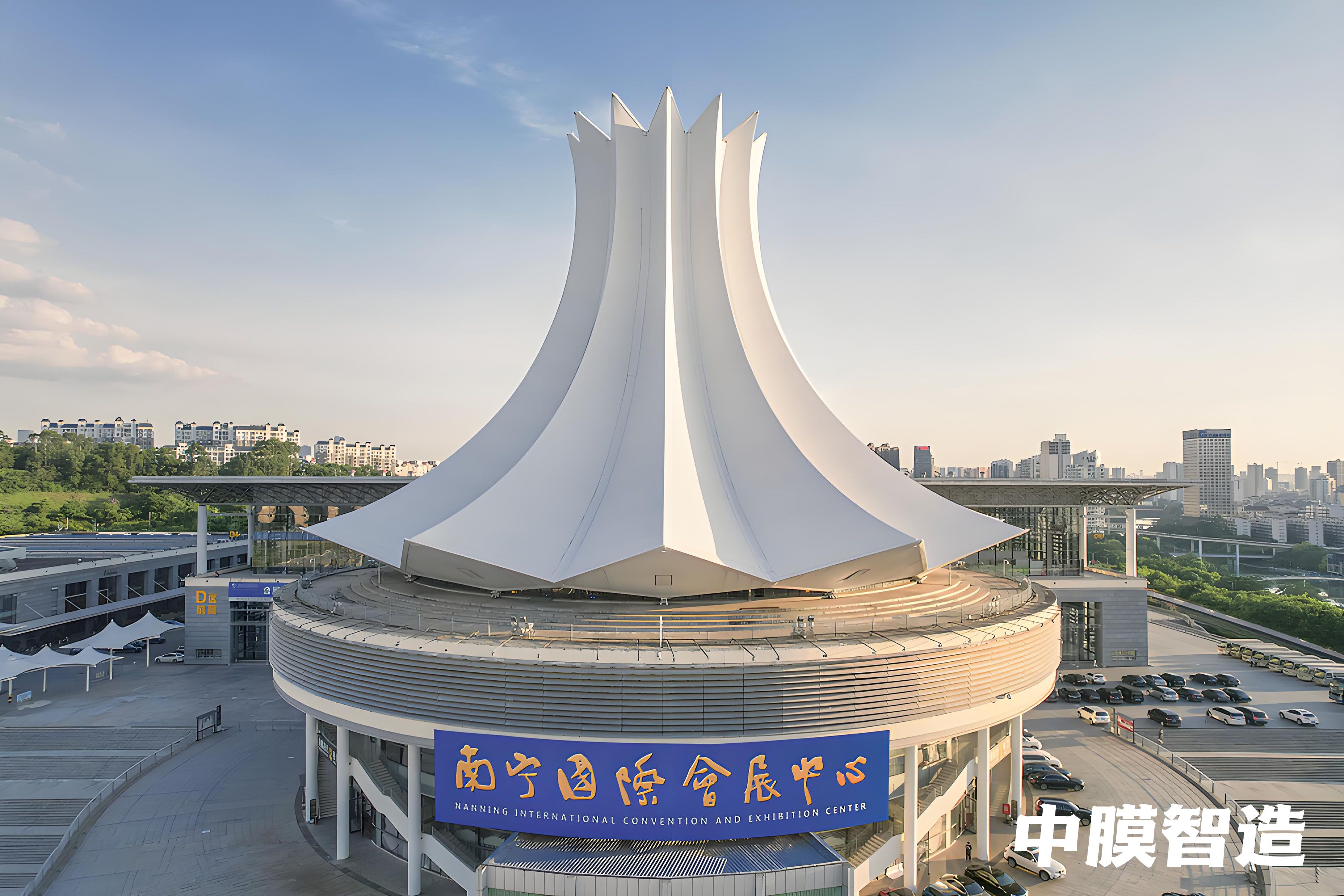 南宁国际会展中心穹顶｜PTFE膜结构项目档案