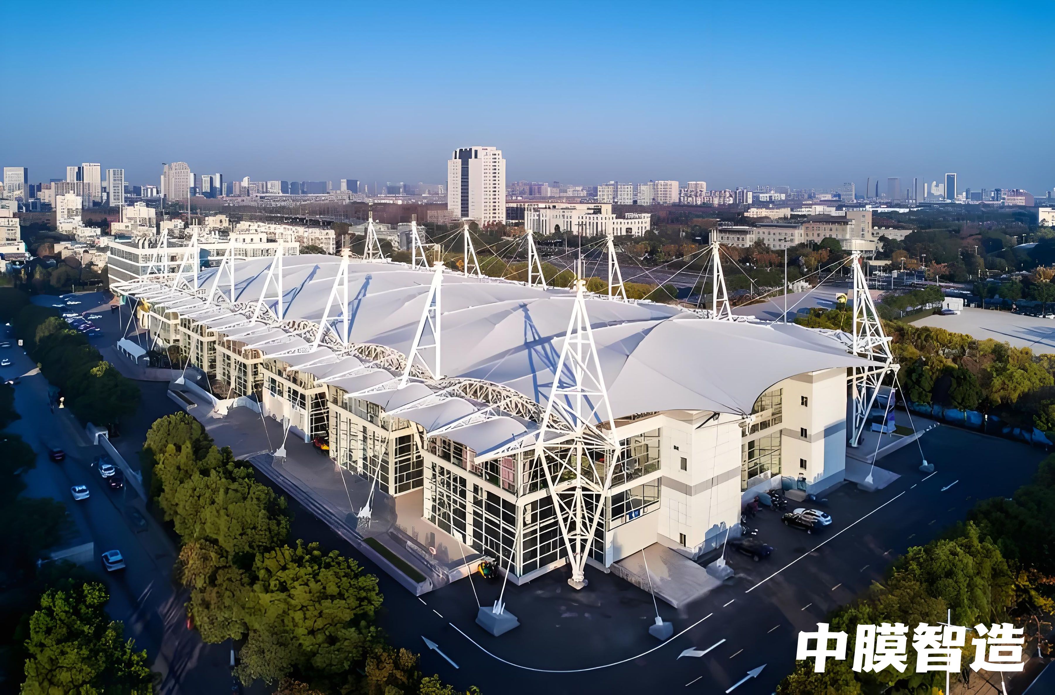 嘉兴国际会展中心｜PTFE膜结构项目档案
